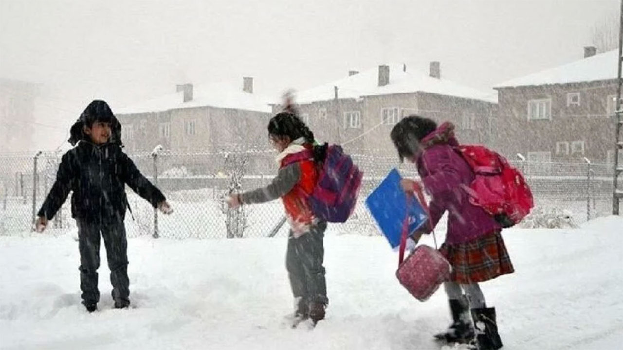 Bugün okulların tatil edildiği iller listesi! 14 ilde kar tatili var: Trabzon, Denizli, Ordu...