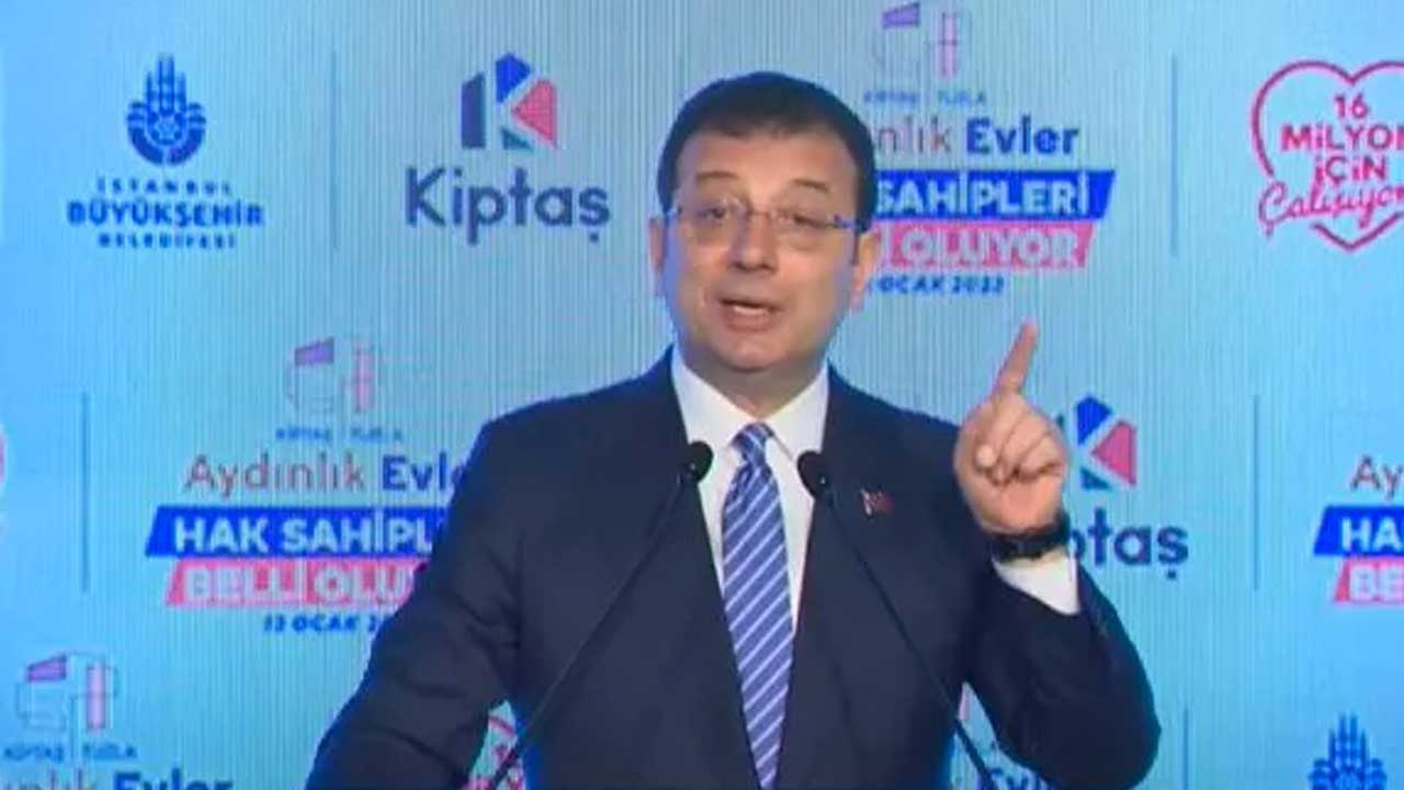 Ekrem İmamoğlu'nun KİPTAŞ iddiası çok konuşulacak