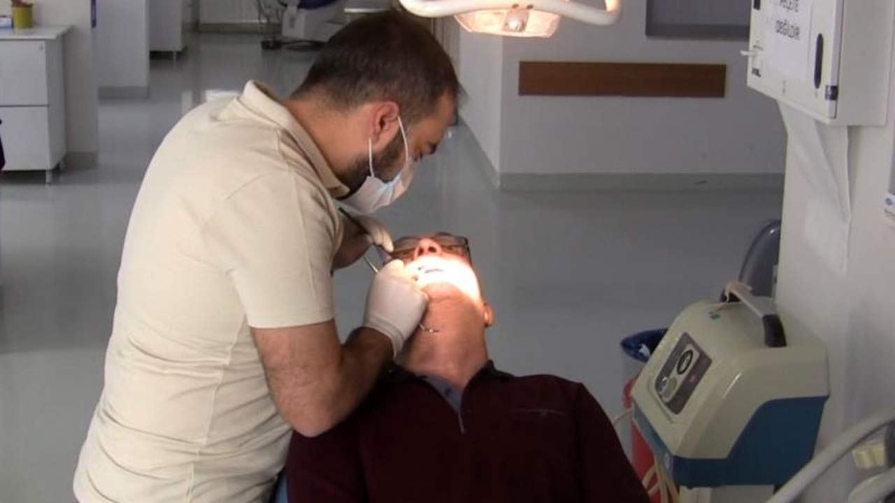 Erzincan'da dişçiye gitti 15 yıl sonra farkında oldu kurşun büyüklüğündeydi haberi