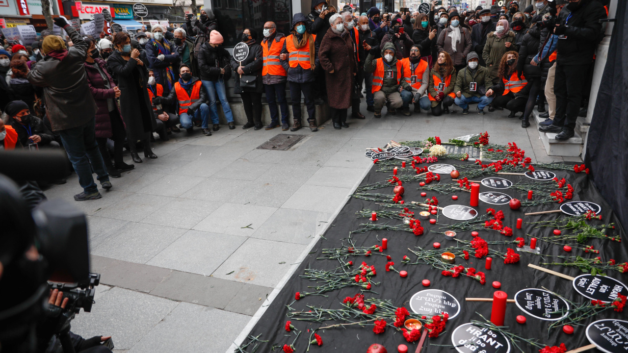 Hrant Dink katledilişinin 15'inci yılında anıldı haberi