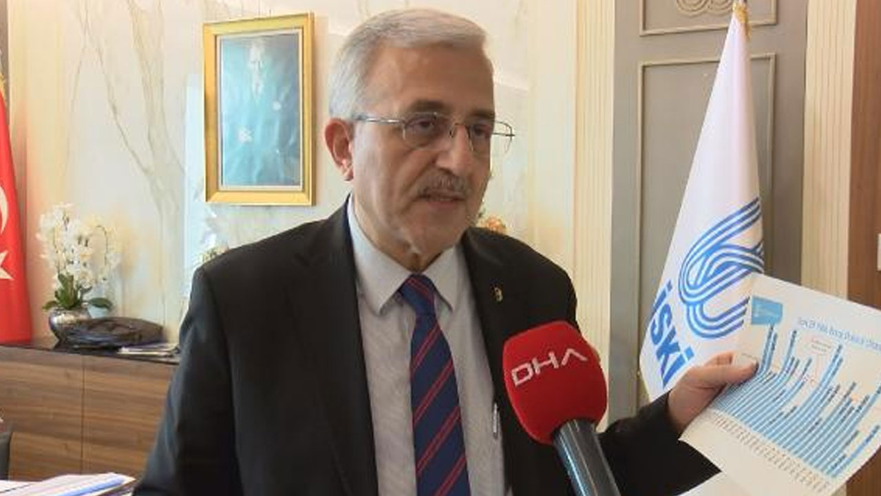 İSKİ Genel Müdürü Raif Mermutlu: Geçen seneye göre barajlarımız daha dolu