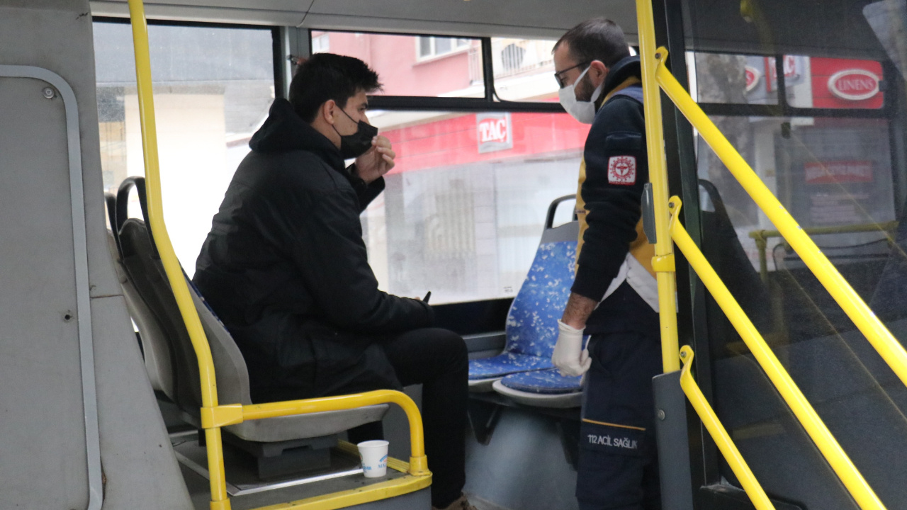 Malatya'da her şey aniden oldu! Otobüste oturduğu yerden kalkamadı haberi