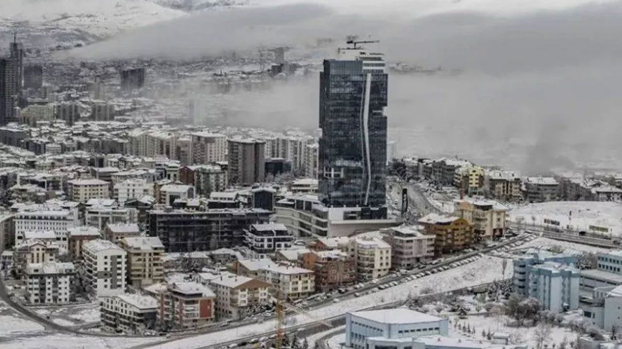 Meteoroloji'nin açıklaması sonrası Ankara Valiliğinden çığ uyarısı