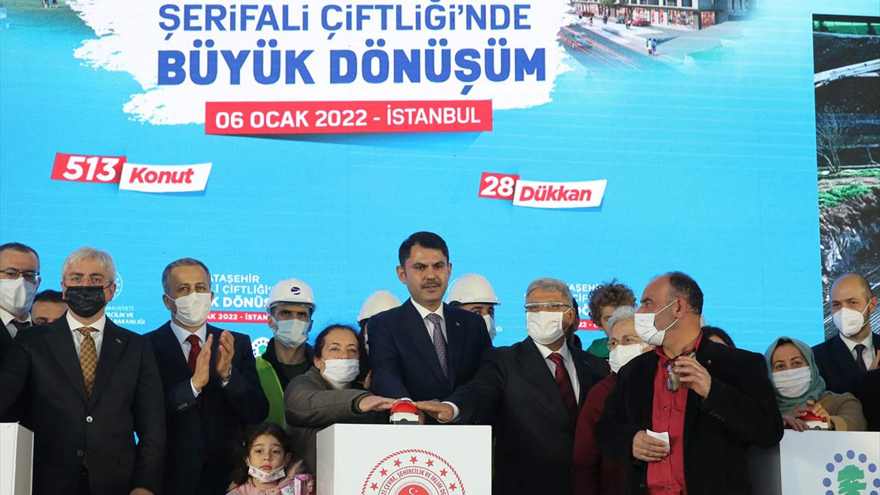 Şerifali Çiftliği'nde büyük dönüşüm başladı Bakan Murat Kurum'dan açıklamalar