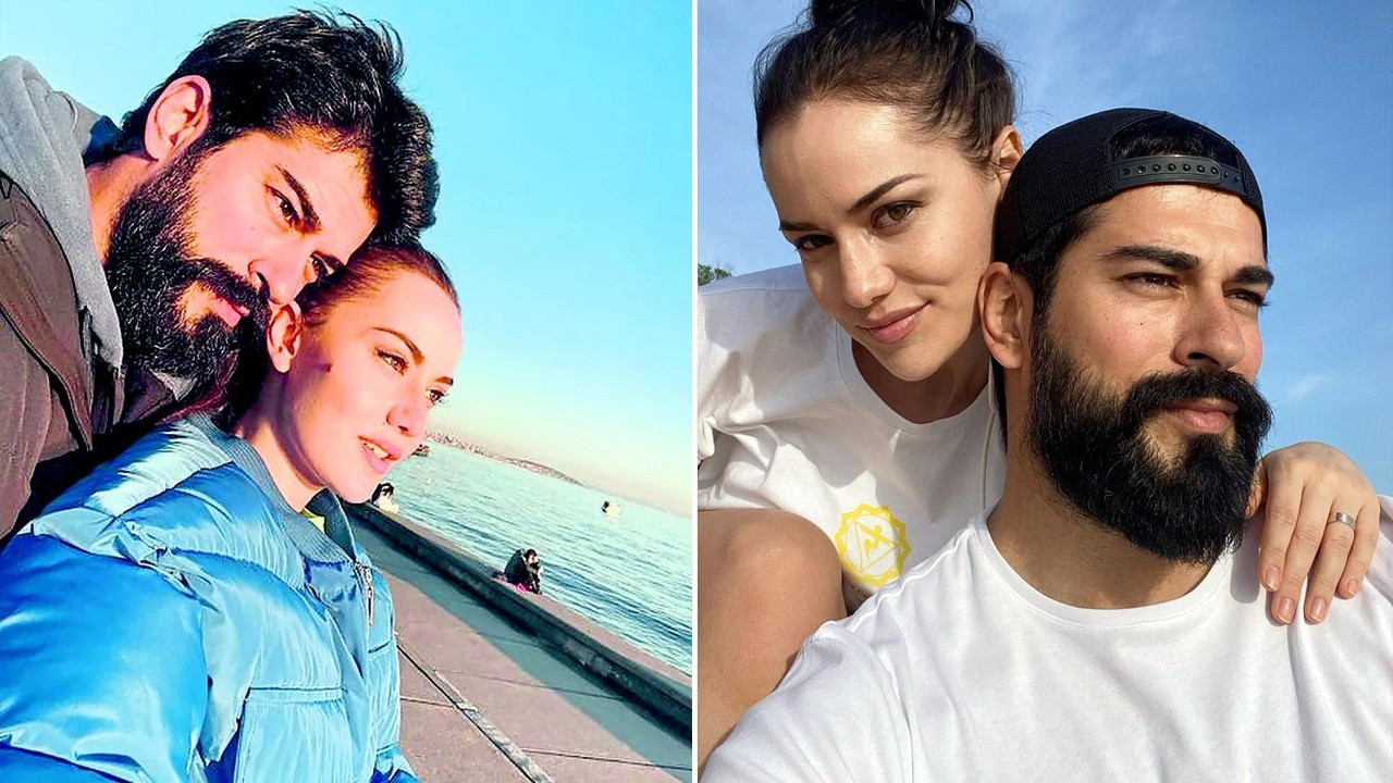 Fahriye Evcen ve Burak Özçivit soluğu Caddebostan'da aldı haberi