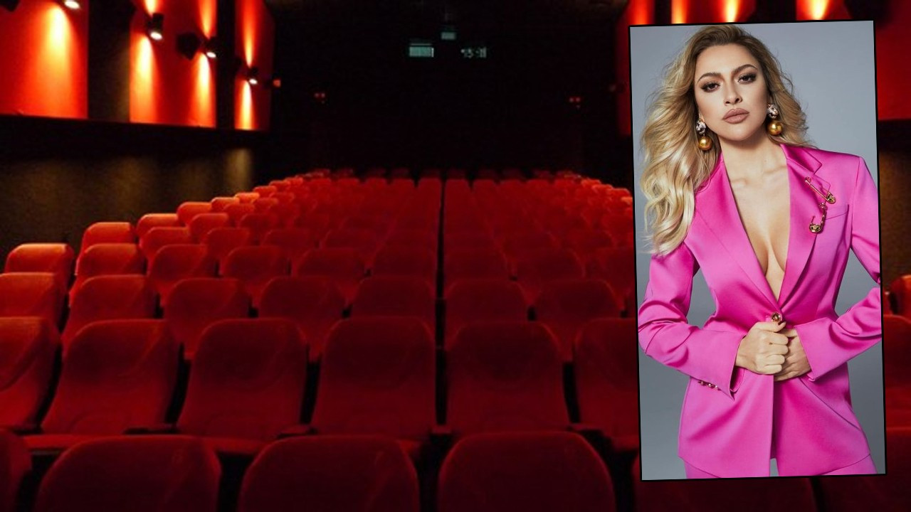 Hadise sinema salonu kapattı! haberi