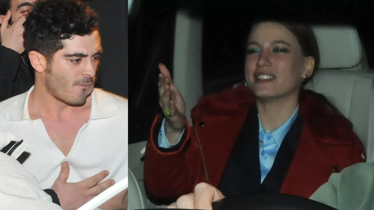 Burak Deniz ve Serenay Sarıkaya'nın kutlama akşamı