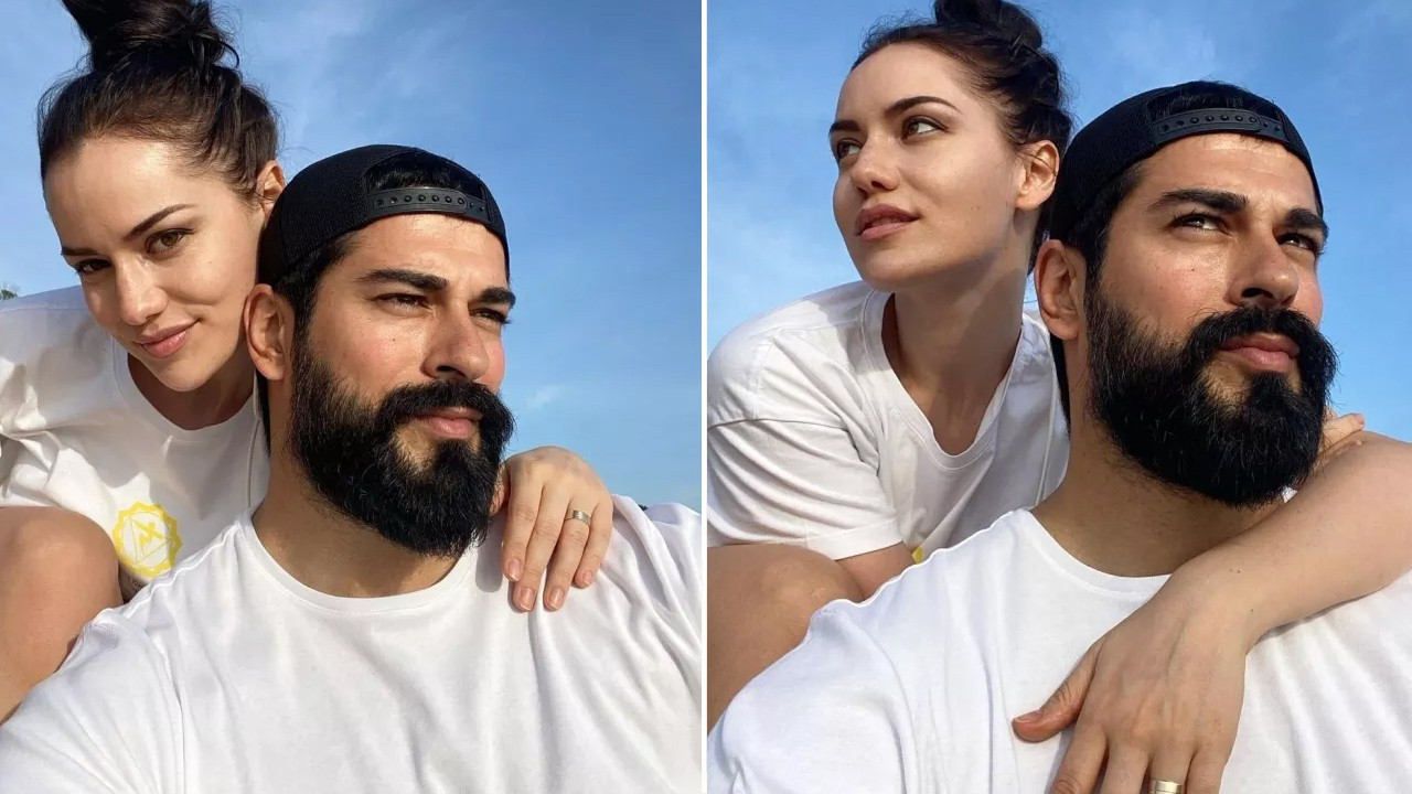 Fahriye Evcen'in paylaşımına ilk yorum Burak Özçivit'ten haberi