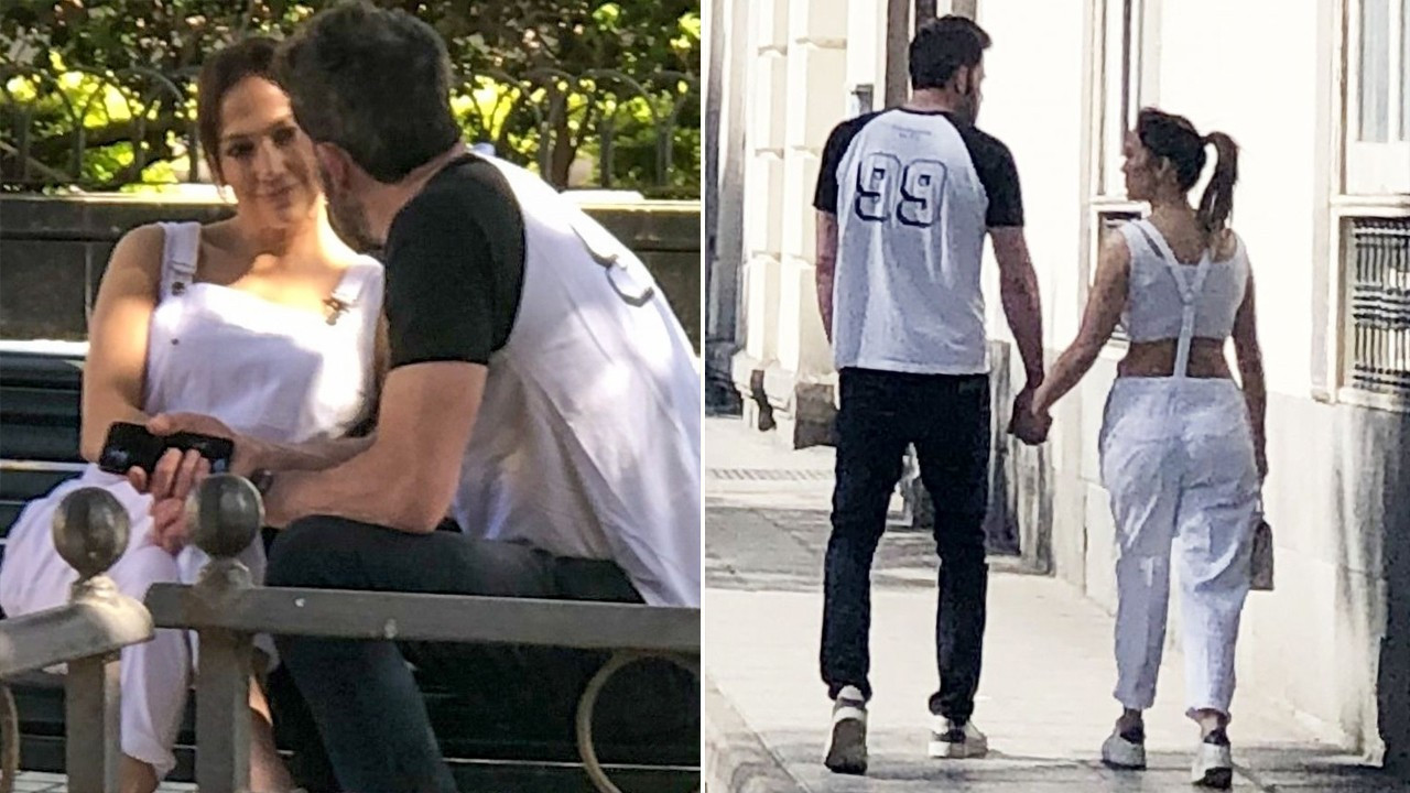 Jennifer Lopez ve Ben Affleck liseli aşıklar gibi