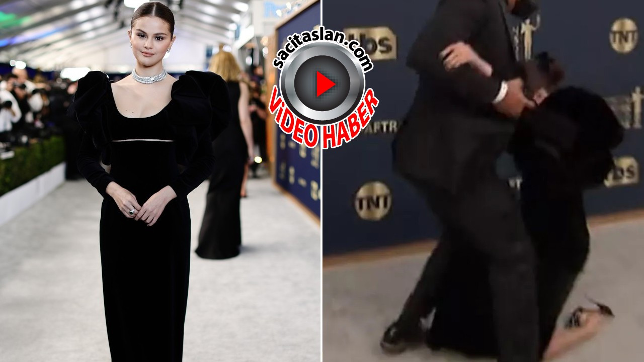 Selena Gomez ödül töreninde düştü! haberi