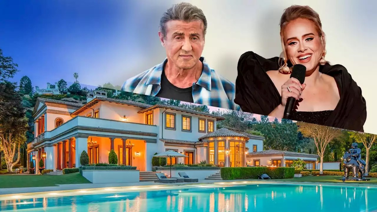 Adele, Sylvester Stallone 'un evini satın aldı