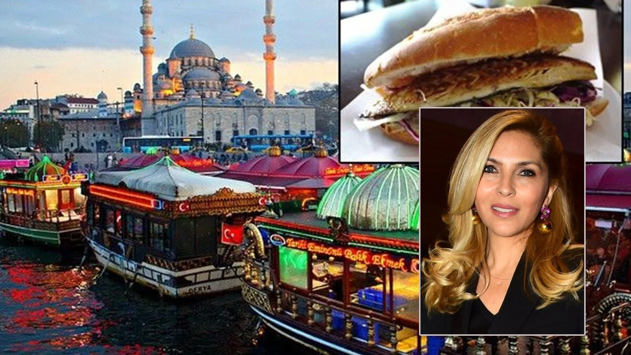 Eminönü'nden paylaşım yapan Arzu Sabancı sordu: 'Balık ekmeği nereden buluruz?'