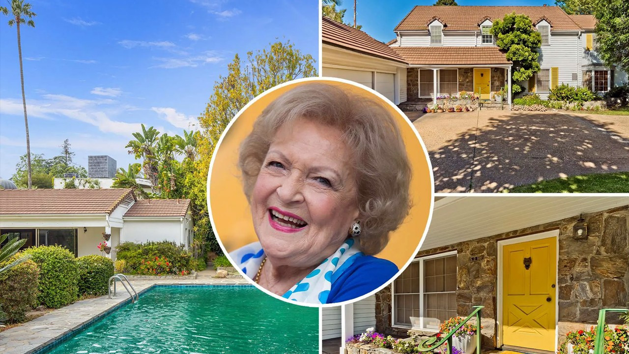 Betty White'ın masalsı evi yıkılacak