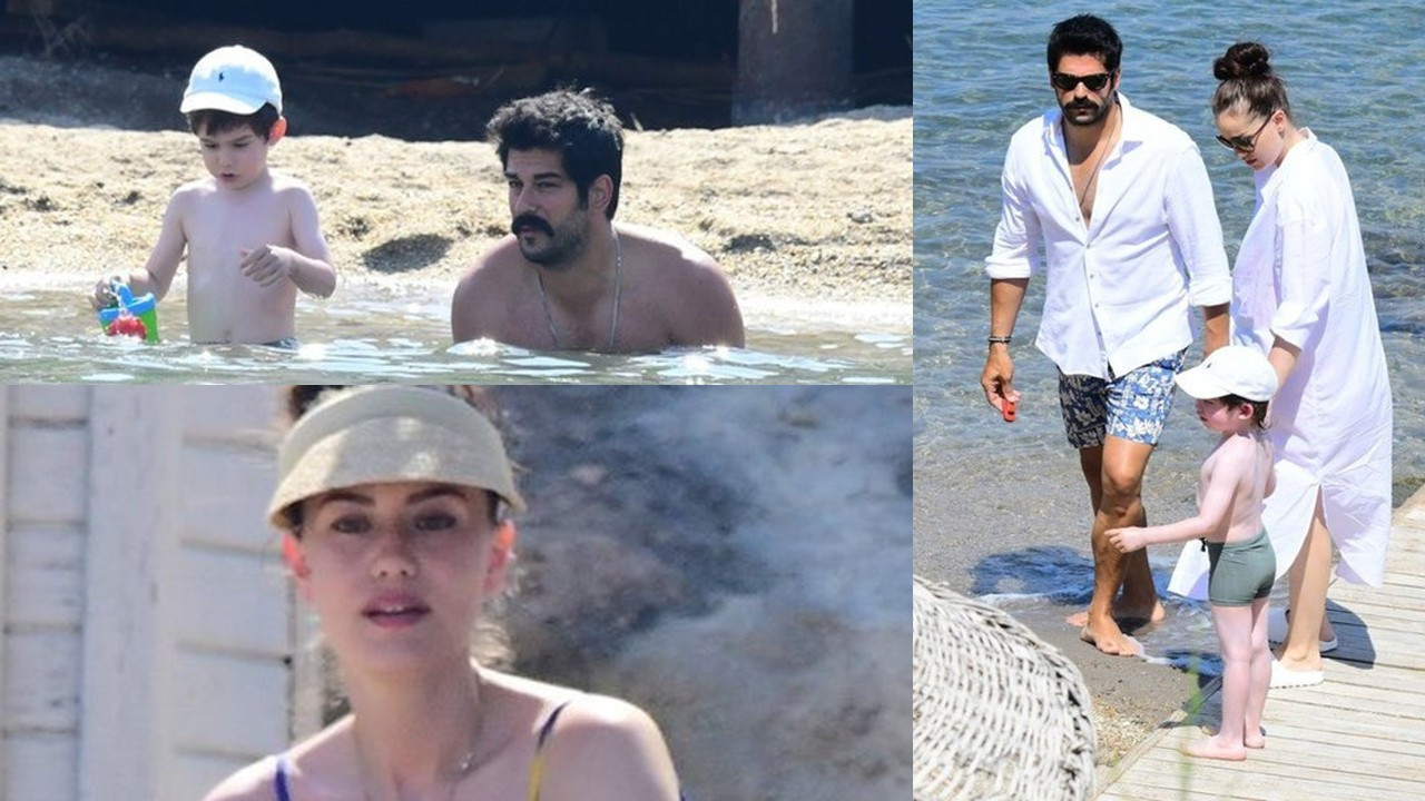 Burak Özçivit ve Fahriye Evcen'in tatil keyfi