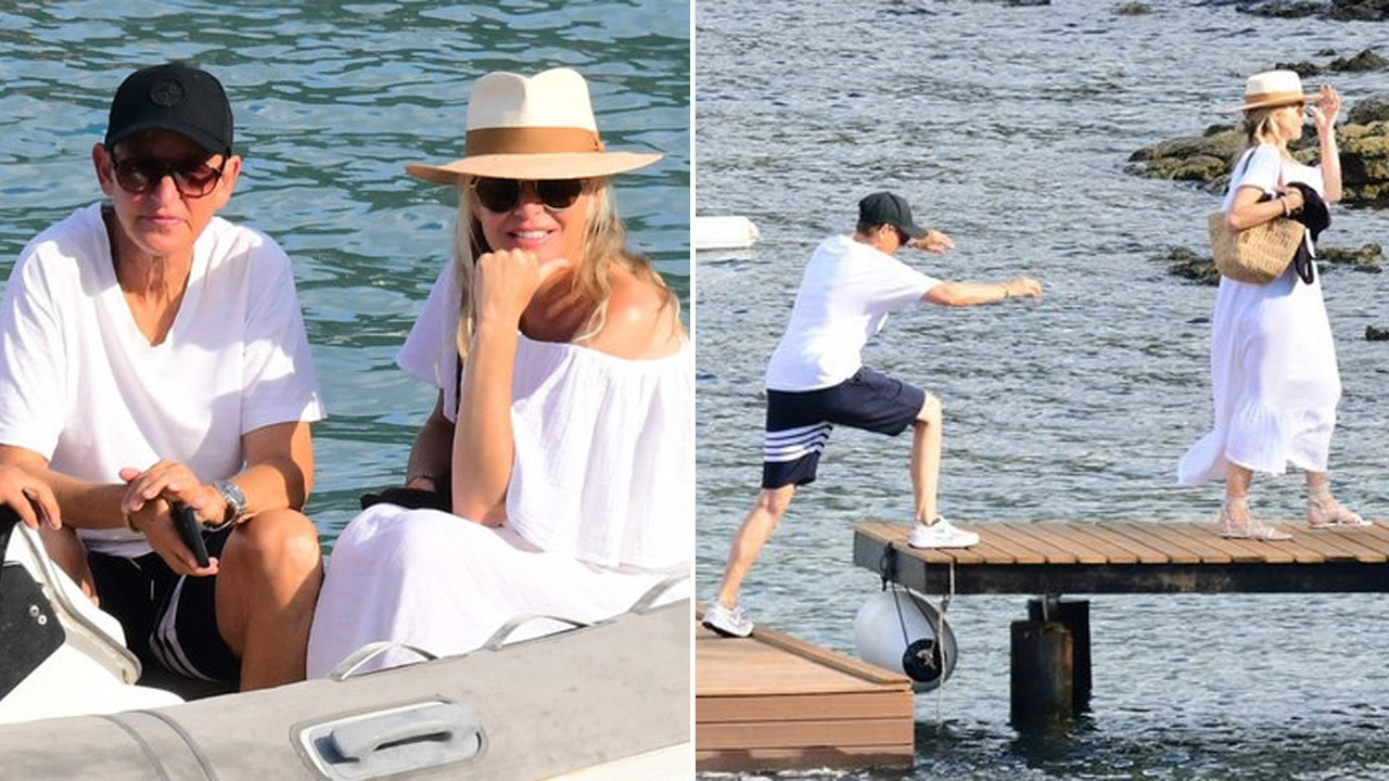 Ellen DeGeneres Bodrum'a geldi