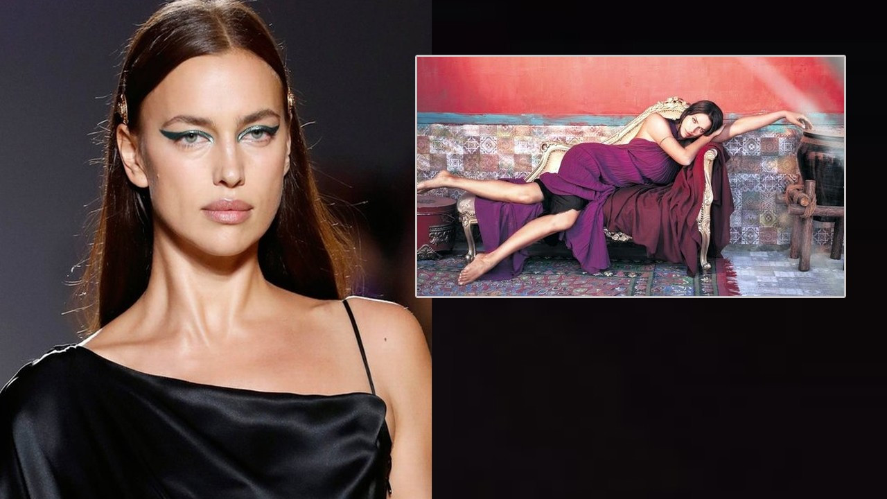 Irina Shayk güzelliğiyle hayran bıraktı