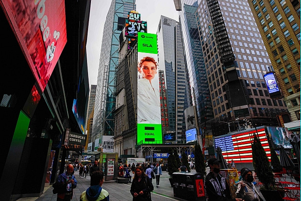 Sıla Times Square'de