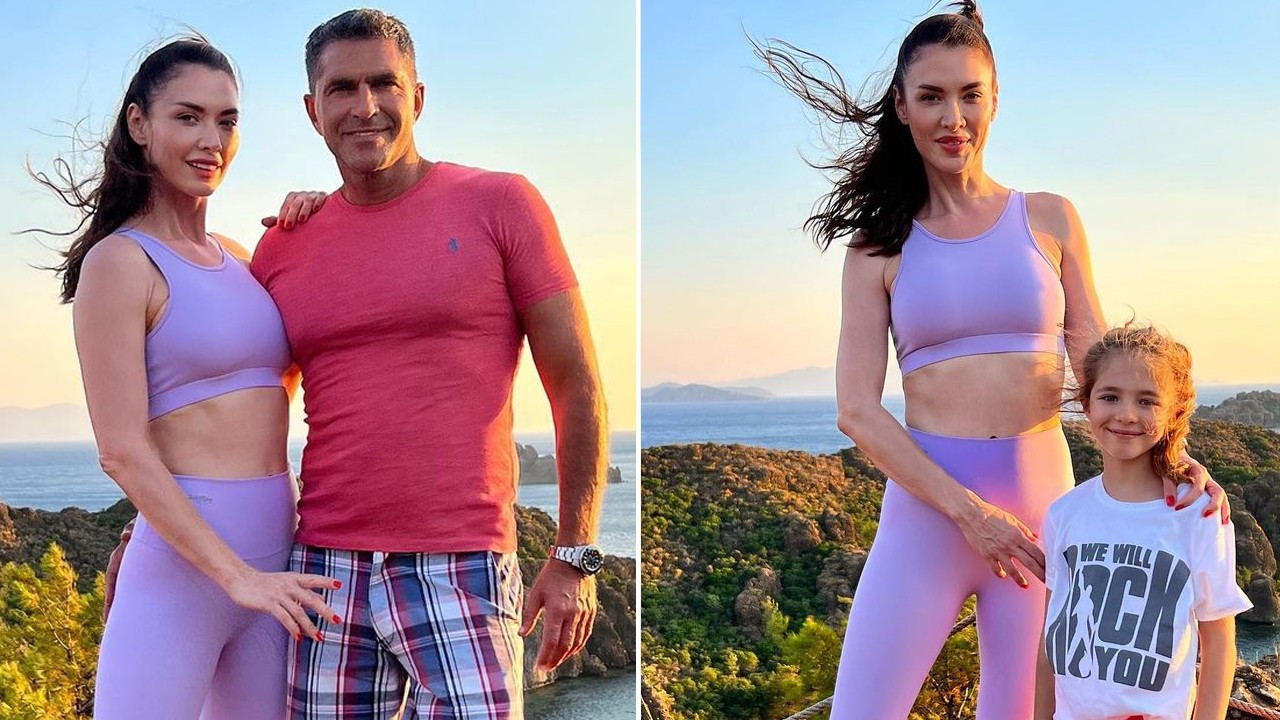 Nefise Karatay ve eşi bu yazı da fit karşıladı