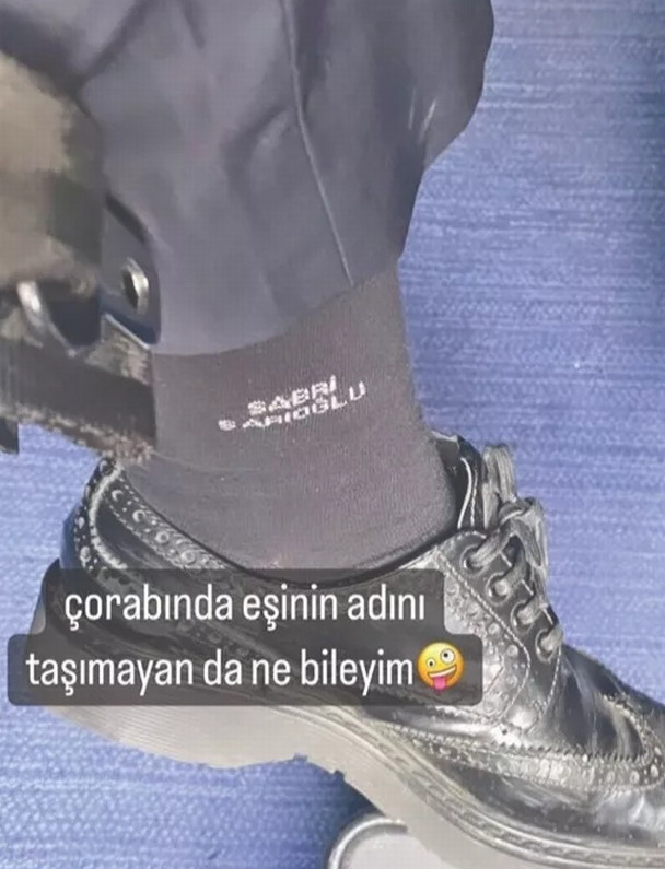 Yağmur Sarıoğlu'nun aşk çorapları