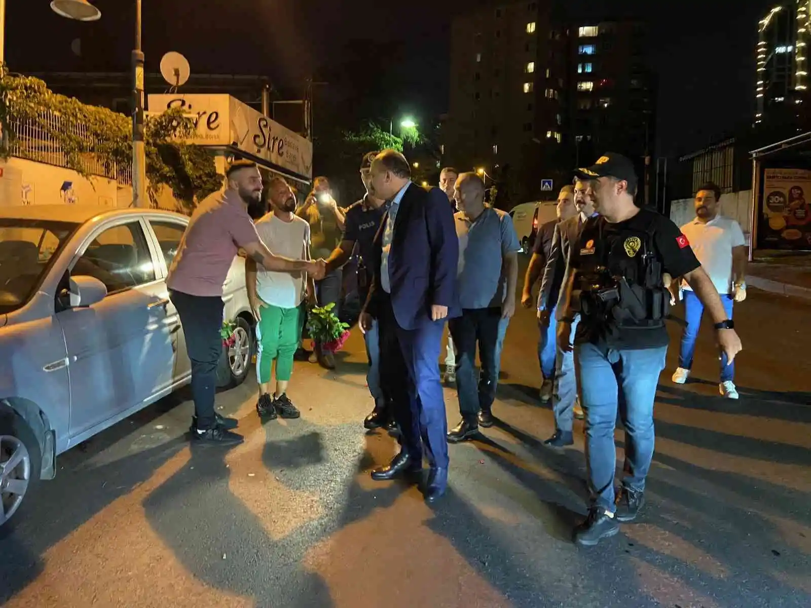 İstanbul İl Emniyet Müdürü Aktaş Şişli’de asayiş uygulamasına katıldı