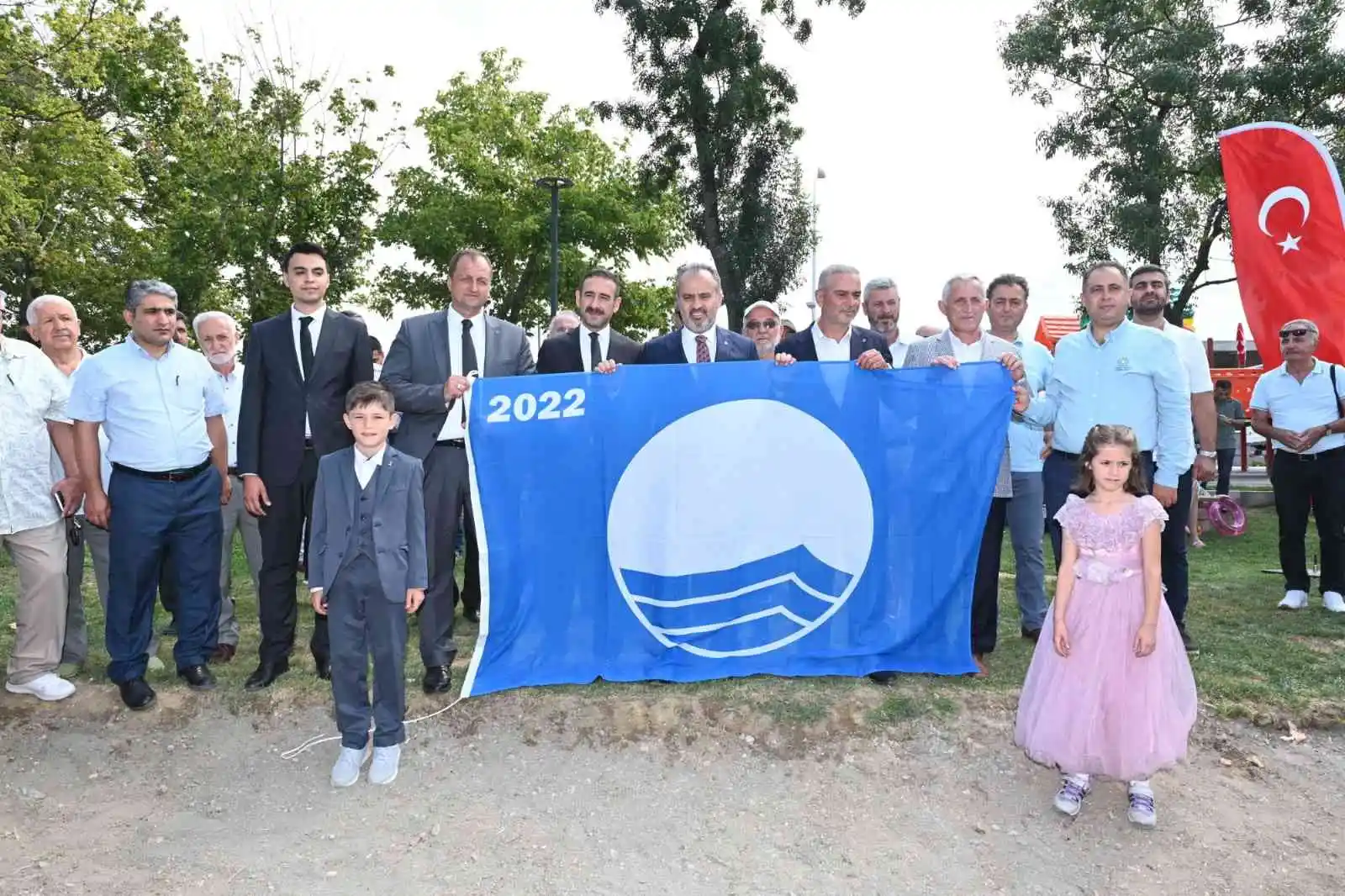 İznik Gölü’ne Mavi Bayrak

