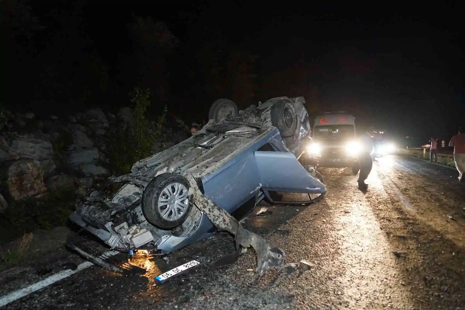 Kastamonu’da feci kaza: 3 ölü, 5 yaralı