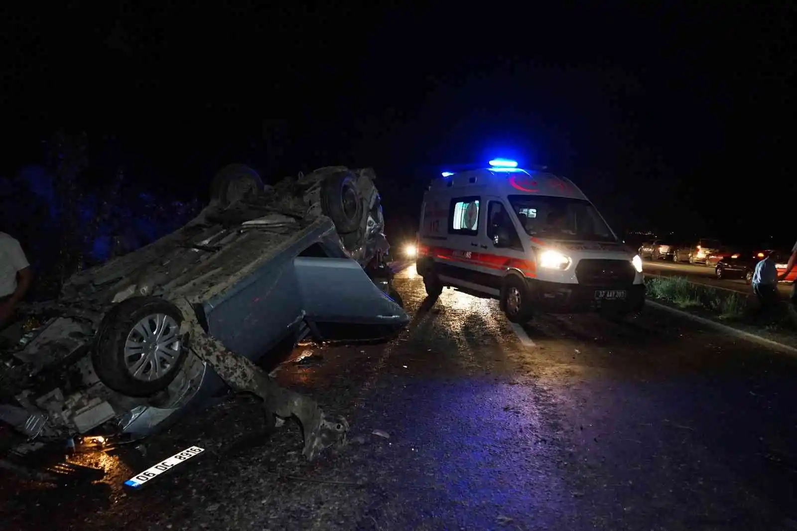 Kastamonu’da feci kaza: 3 ölü, 5 yaralı