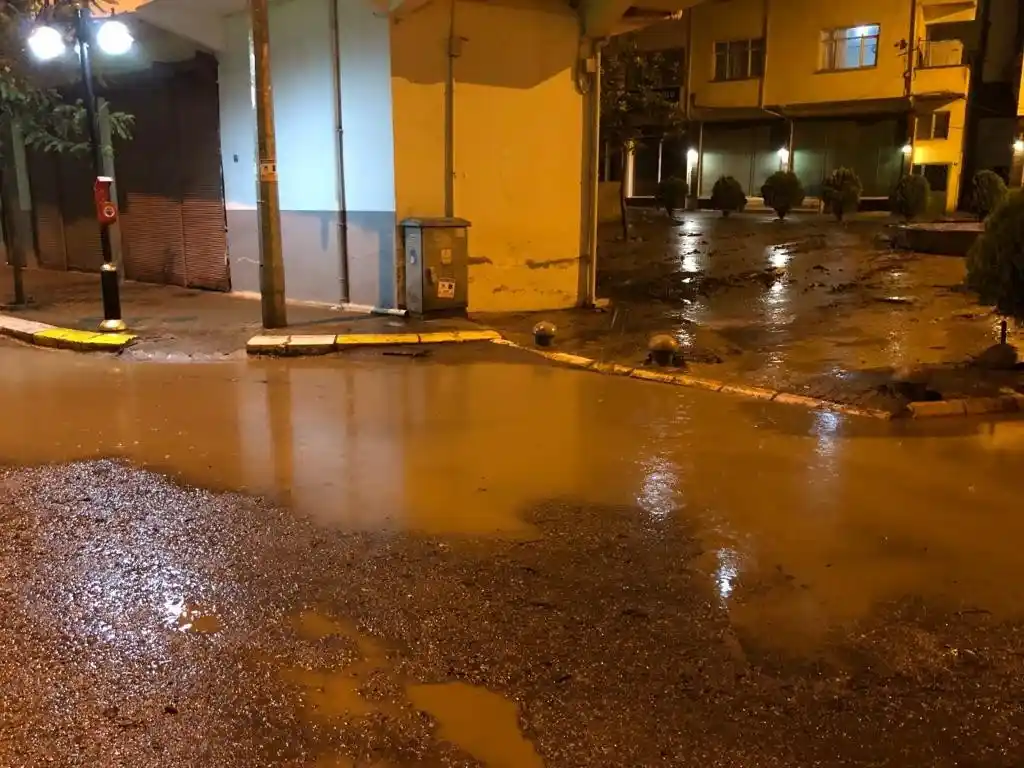 Şiddetli yağış Giresun’da sel ve heyelana neden oldu
