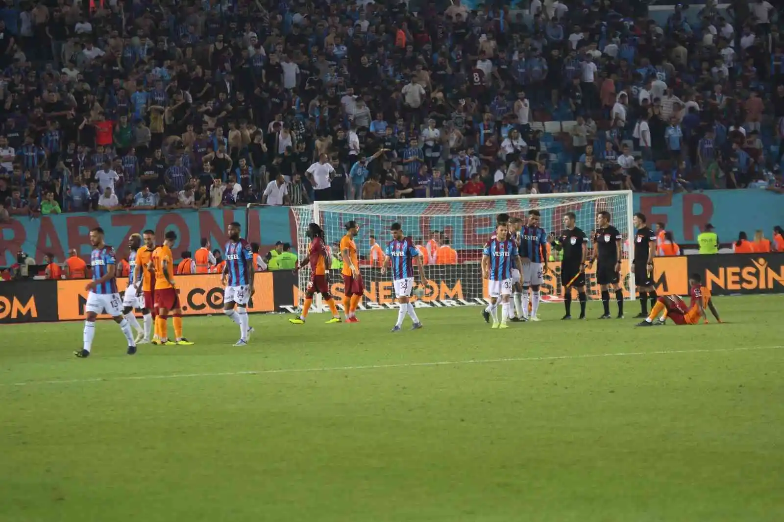 Spor Toto Süper Lig: Trabzonspor: 0 - Galatasaray: 0 (Maç sonucu)