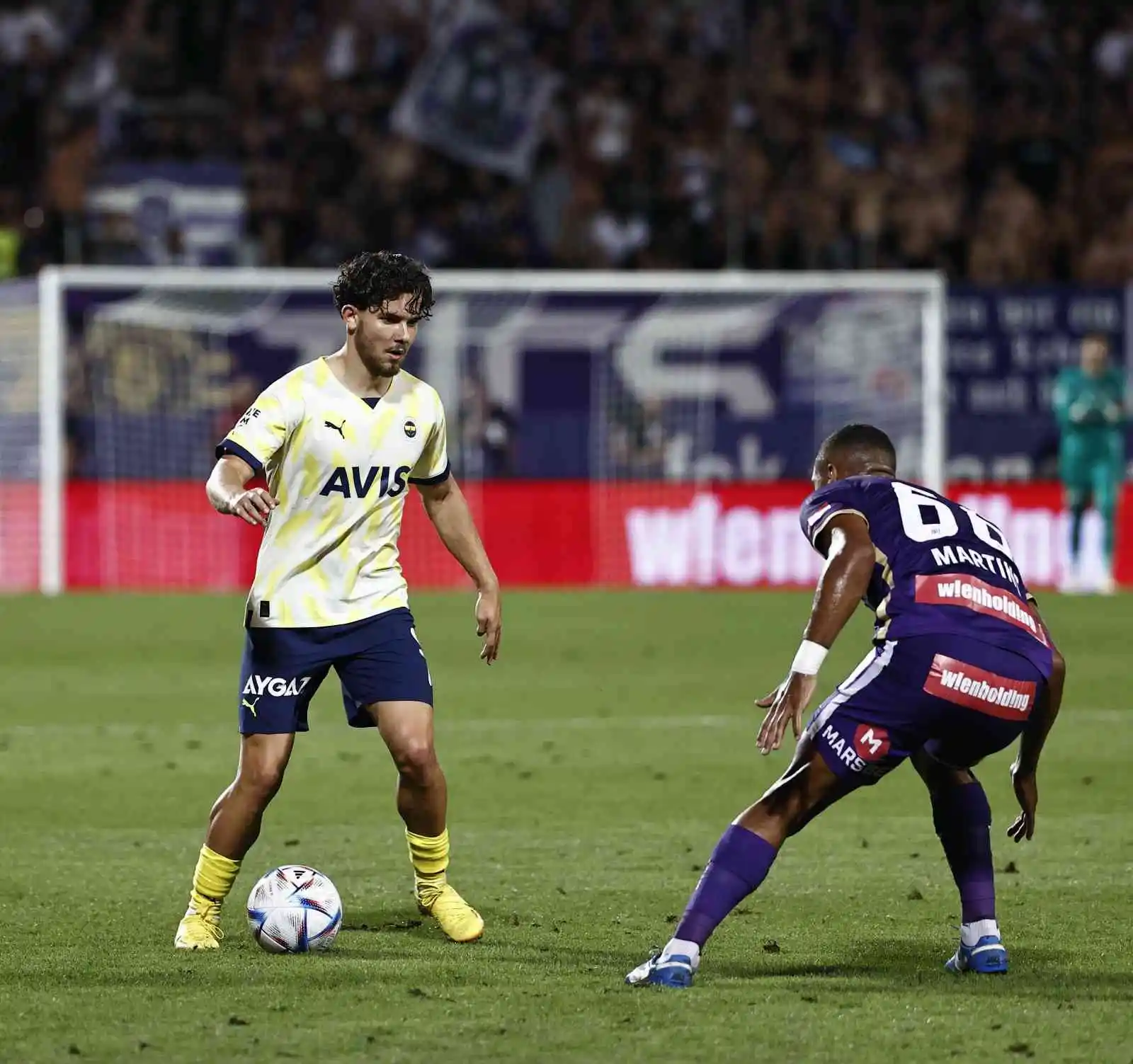 UEFA Avrupa Ligi: Austria Wien: 0 - Fenerbahçe: 1 (İlk yarı)