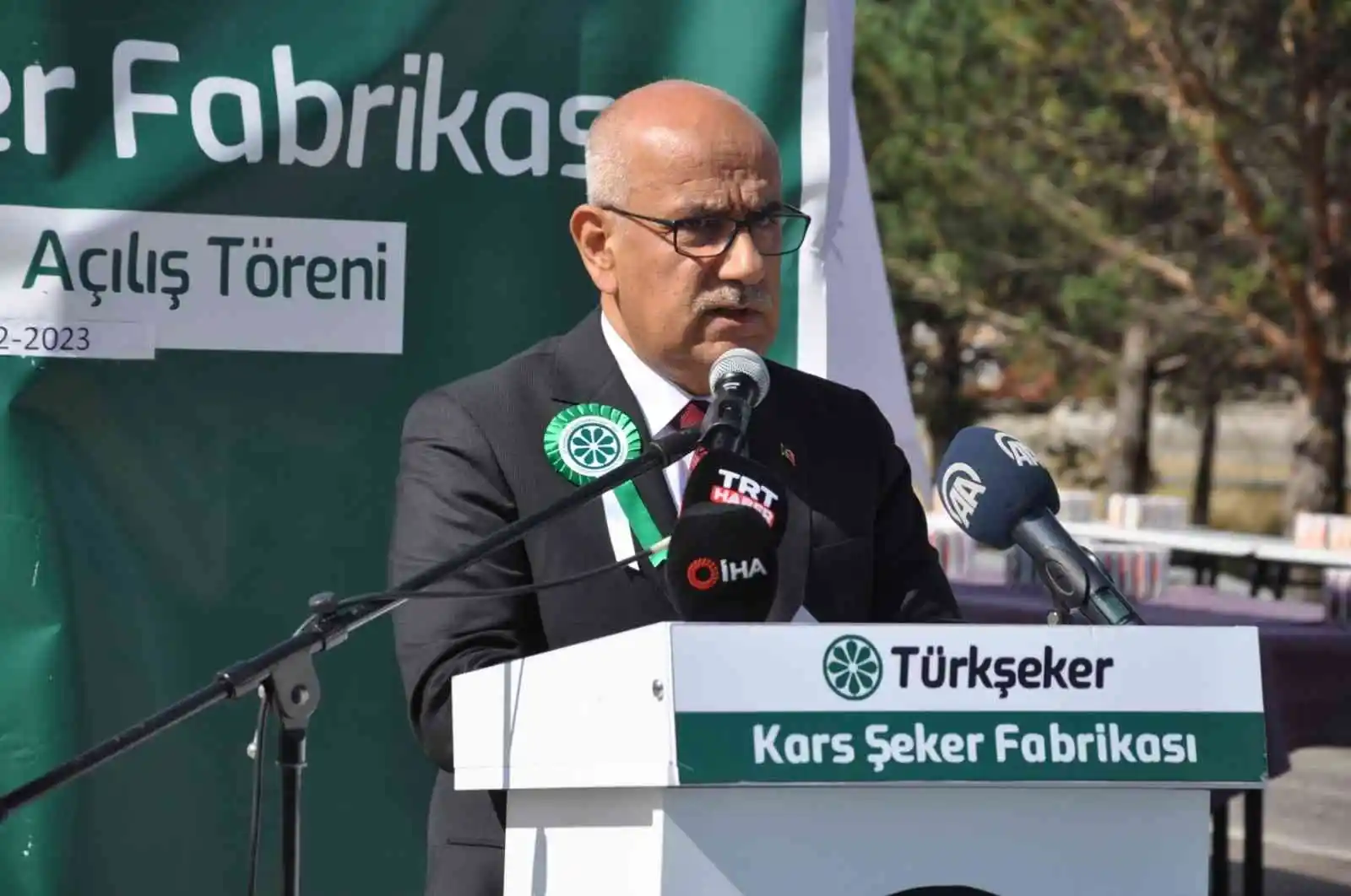 Bakan Kirişci, Şeker Fabrikası’nın 2022-2023 pancar alım kampanyasında müjdeyi verdi
