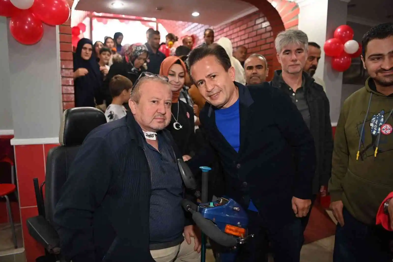Başkan Yazıcı’dan müjde: “500 ile bin arasında akülü tekerlekli sandalye dağıtacağız”