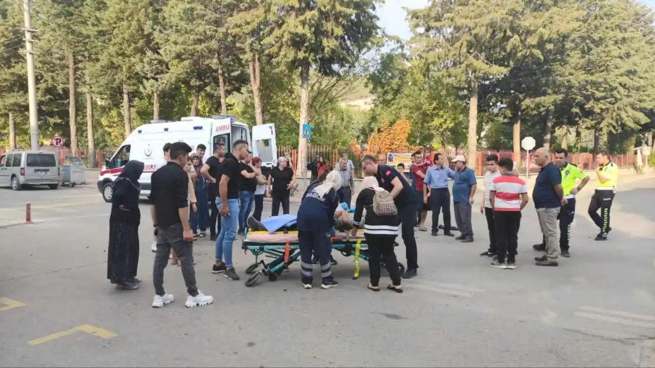 Burdur'da trafik kazası: 1 yaralı
