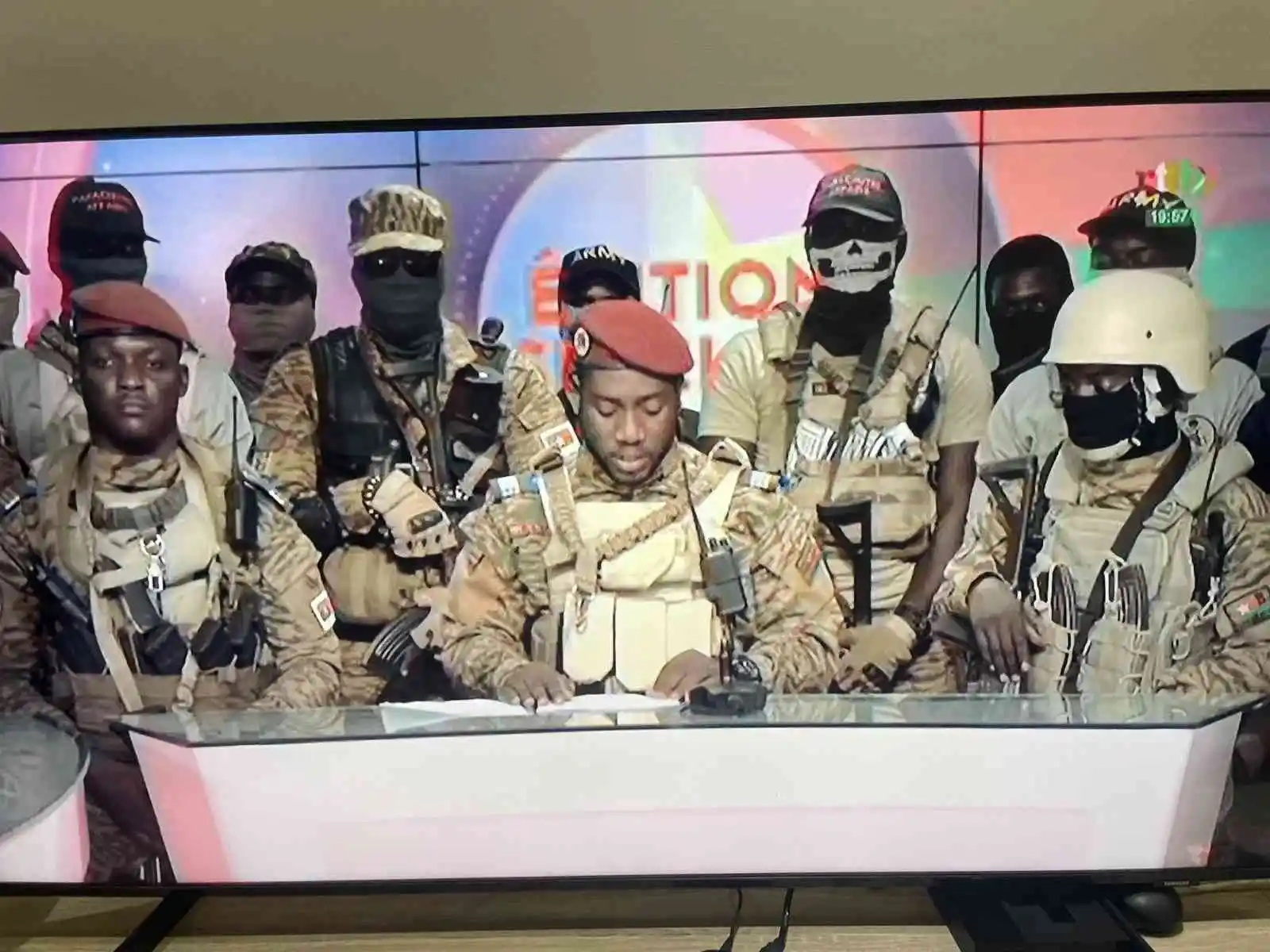 Burkina Faso'da ordu, yönetime el koydu
