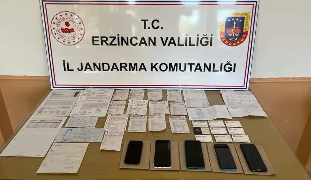 Erzincan'da tefecilik operasyonu: 5 gözaltı
