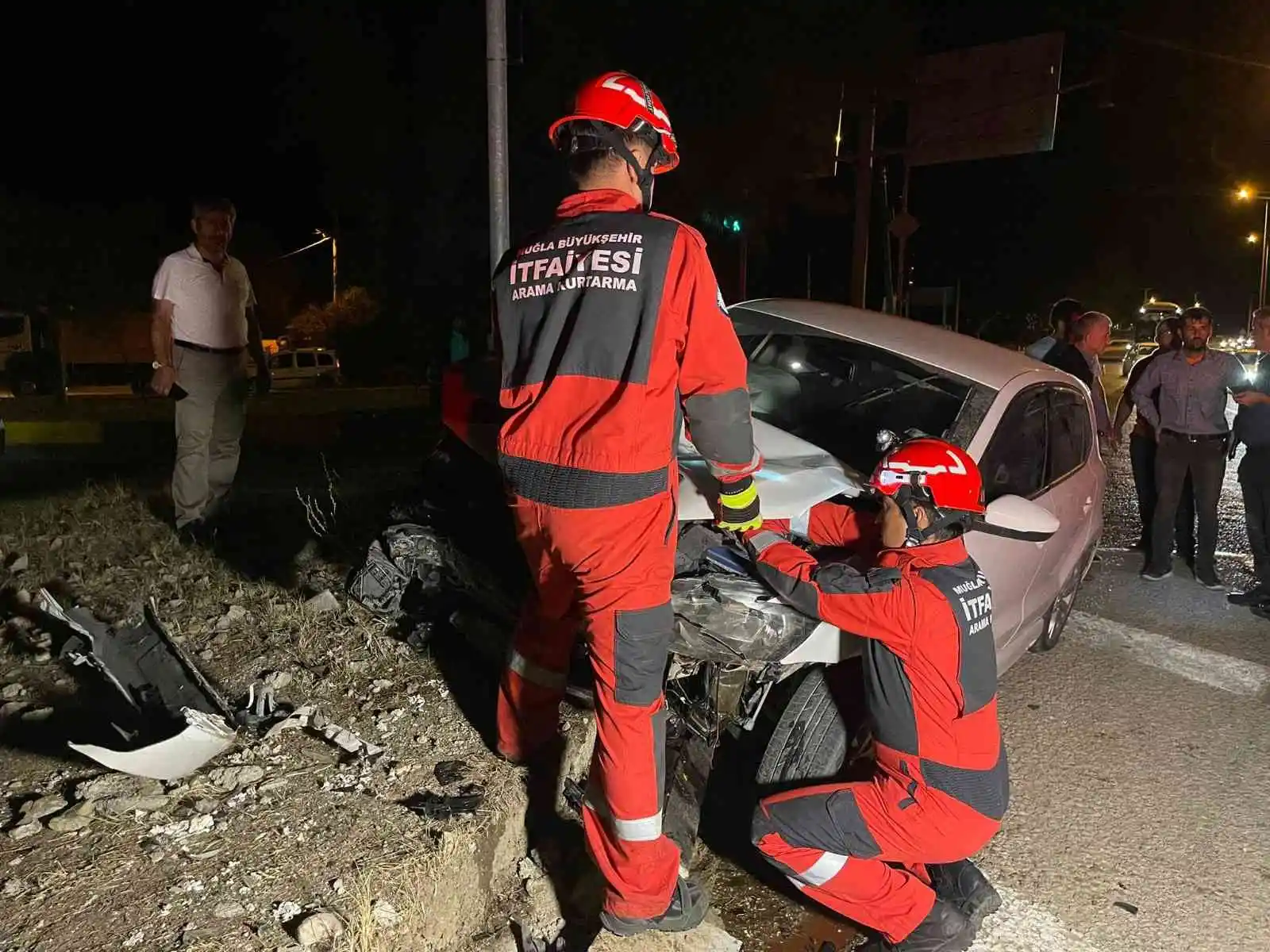 Fethiye'de trafik kazası: 2 yaralı