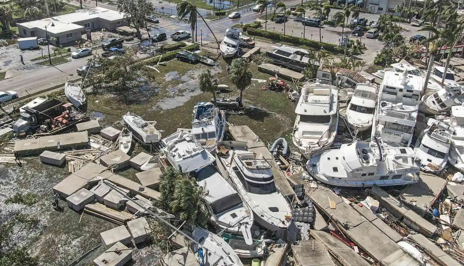 Ian Kasırgası’nın Florida’da neden olduğu tahribat gün yüzüne çıktı
