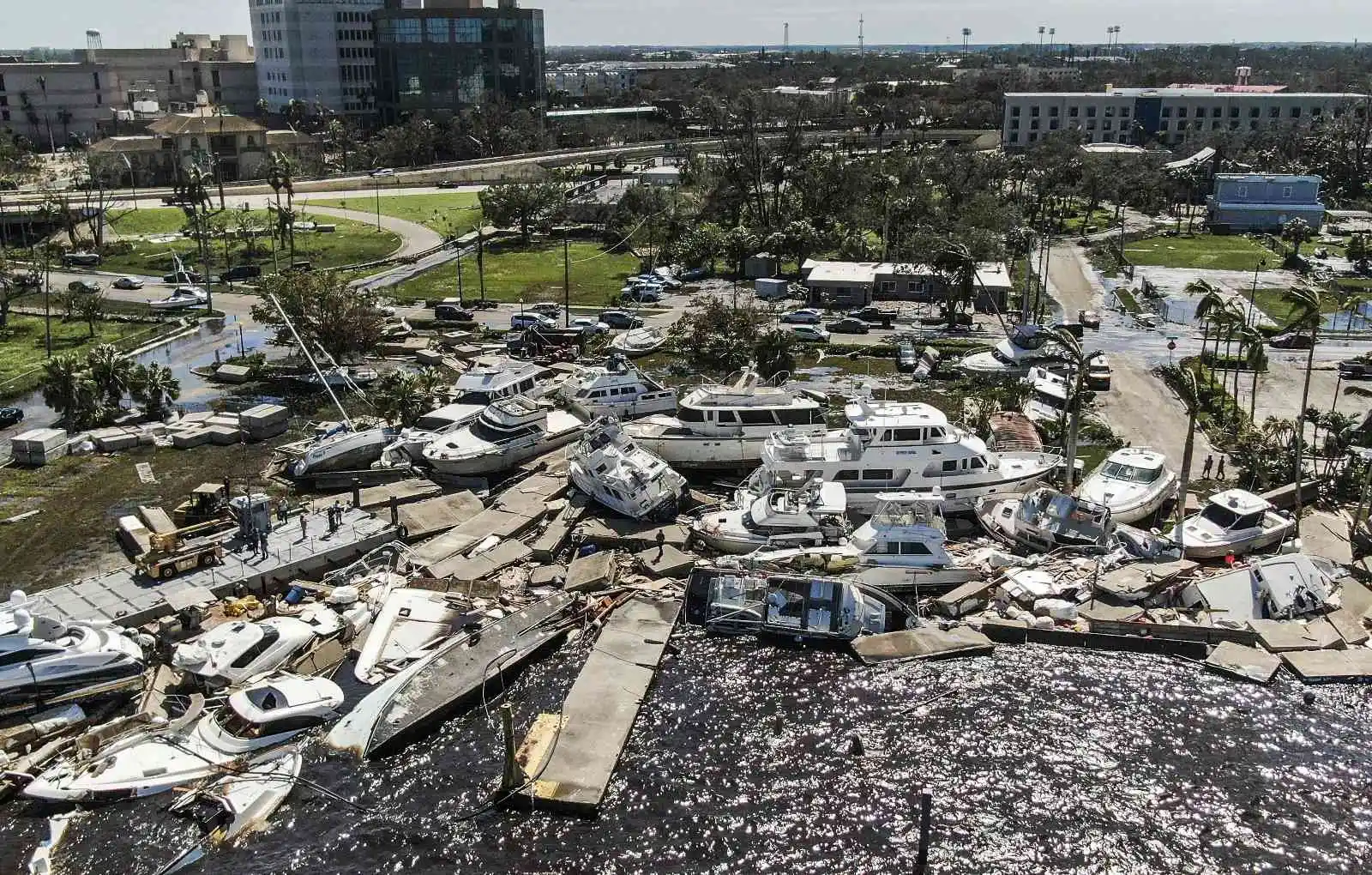 Ian Kasırgası’nın Florida’da neden olduğu tahribat gün yüzüne çıktı
