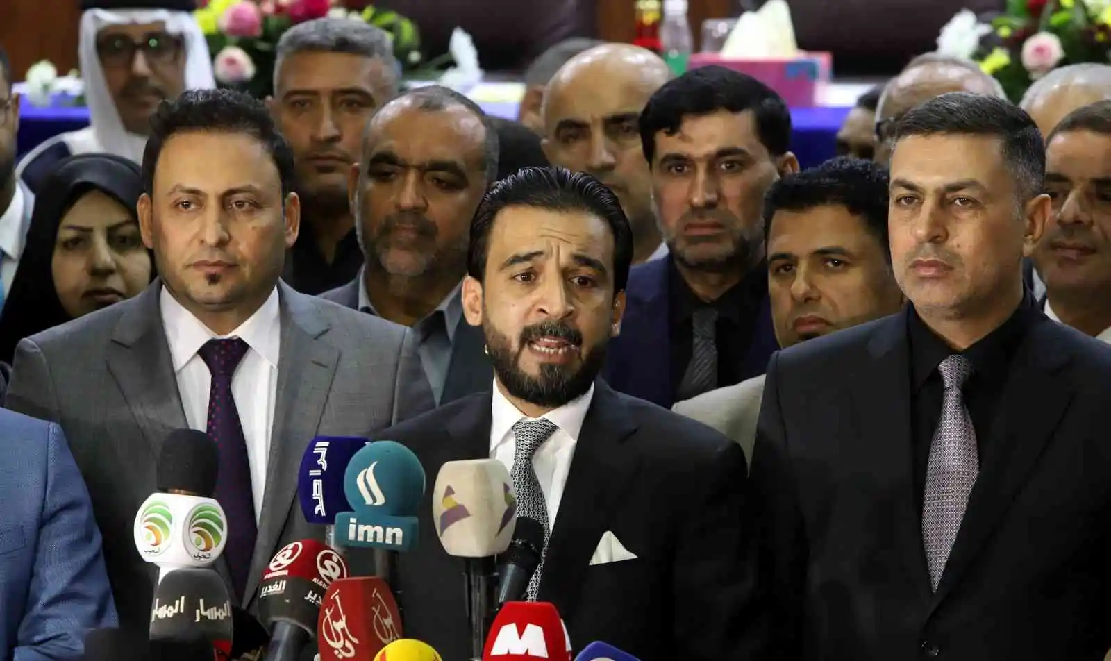 Irak'ta Sünniler ve Şiilerden Irak Meclisi Başkanı Halbusi'ye destek

