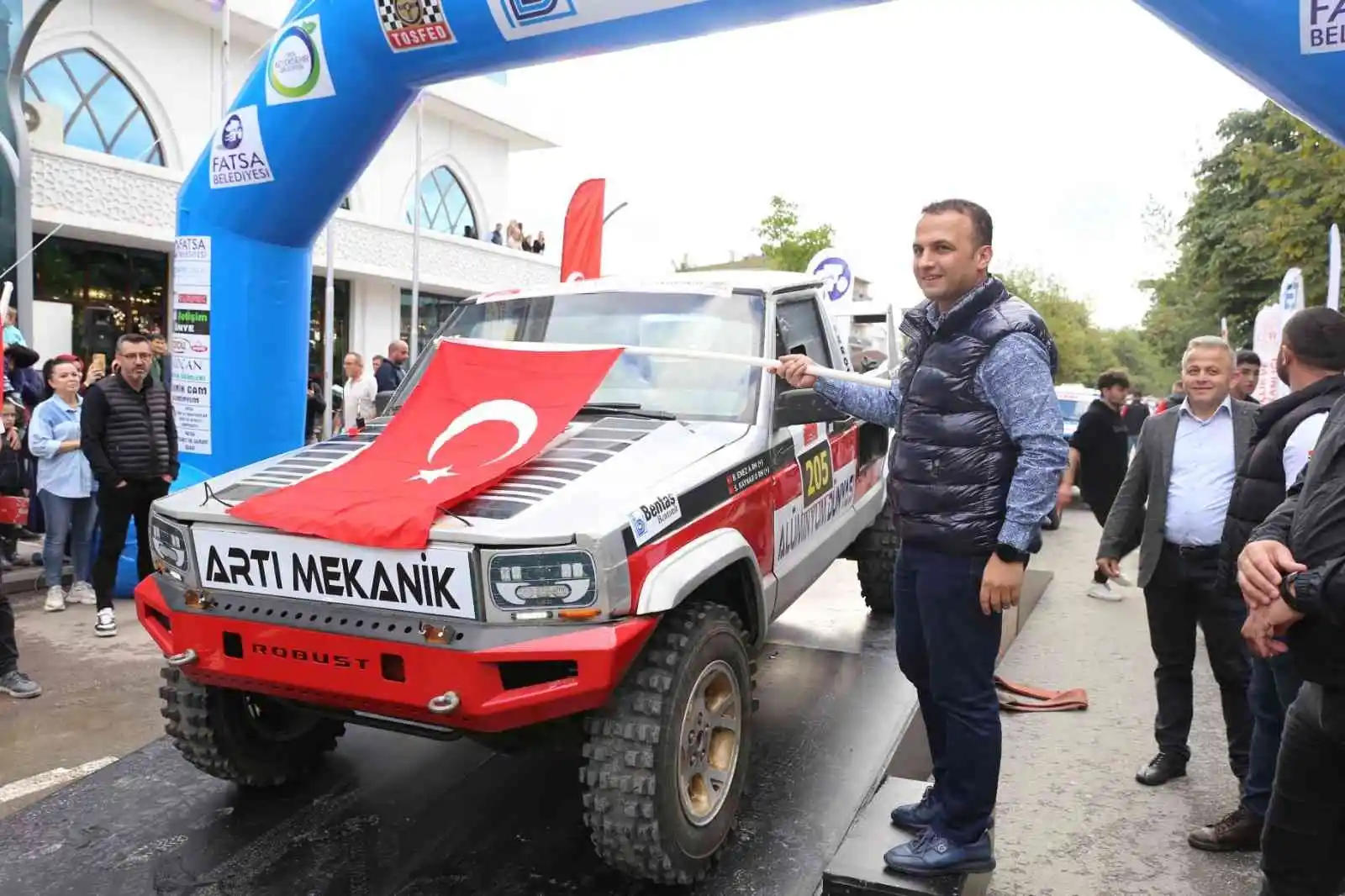 Karadeniz Off-Road Kupası 2. ayak yarışmaları Fatsa'da start aldı
