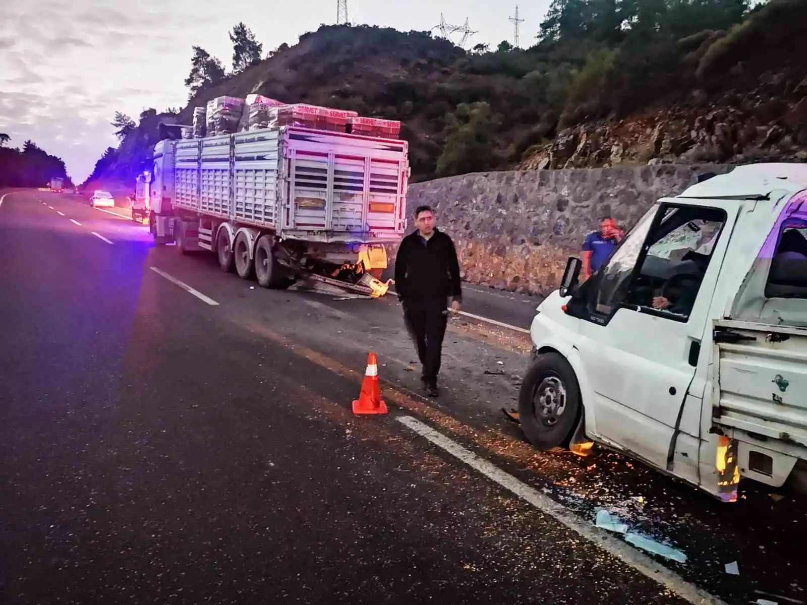 Köyceğiz-Ortaca karayolunda kaza: 1 ölü
