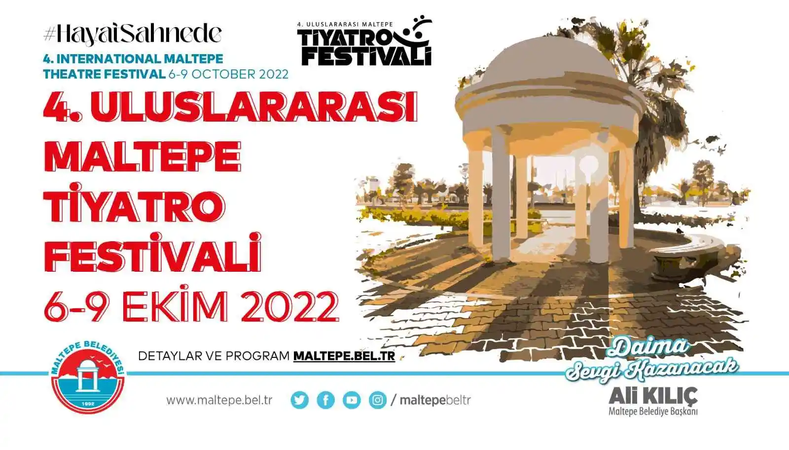 Maltepe Belediyesi'nin 4'üncü Uluslararası Tiyatro Festivali başlıyor
