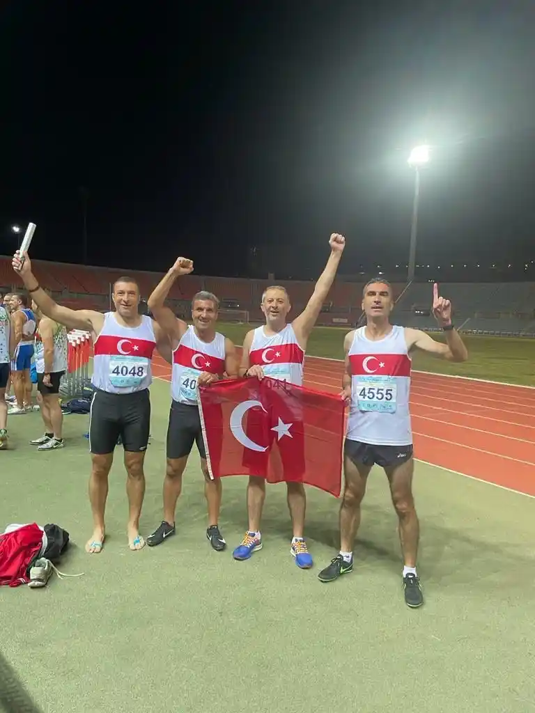 Master atlet Selanik’ten altın madalyayla döndü