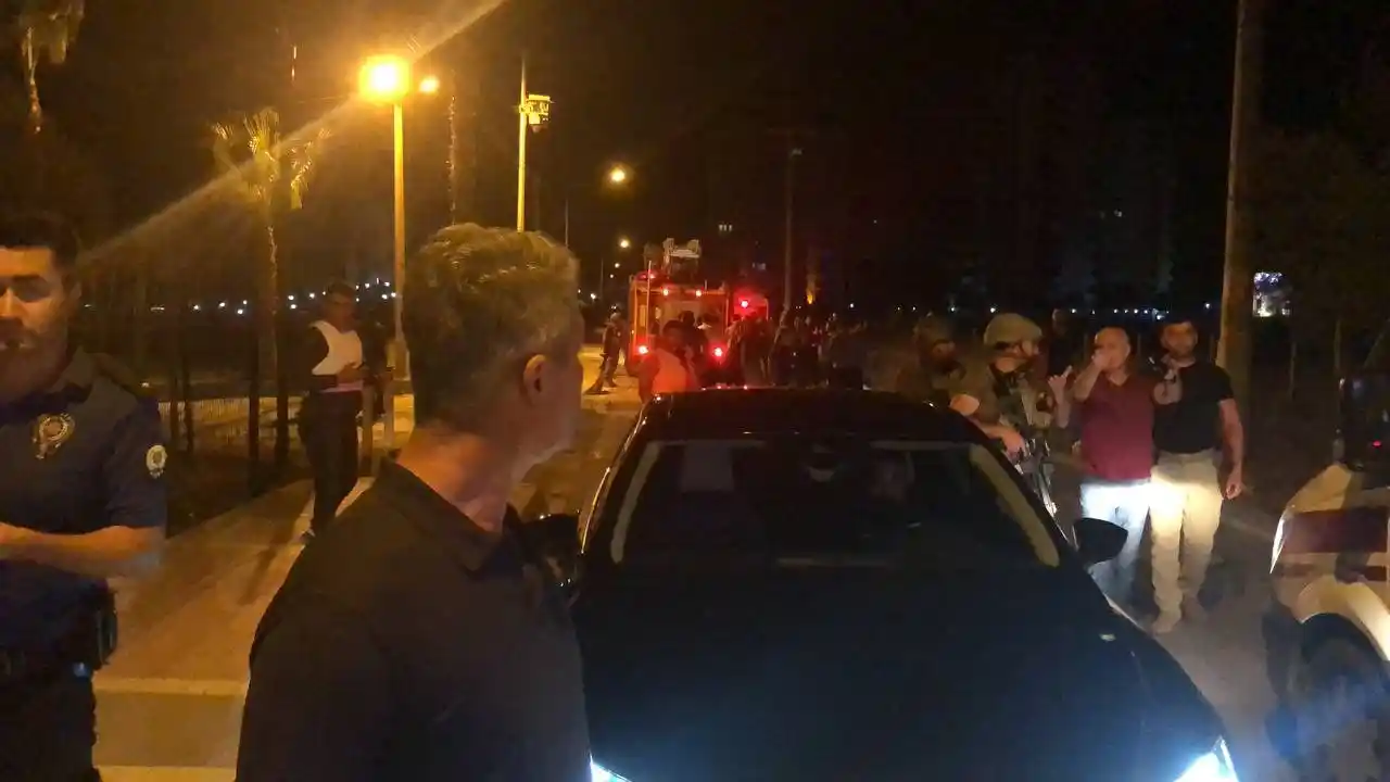 Mersin’de polisevi yakınında patlama
