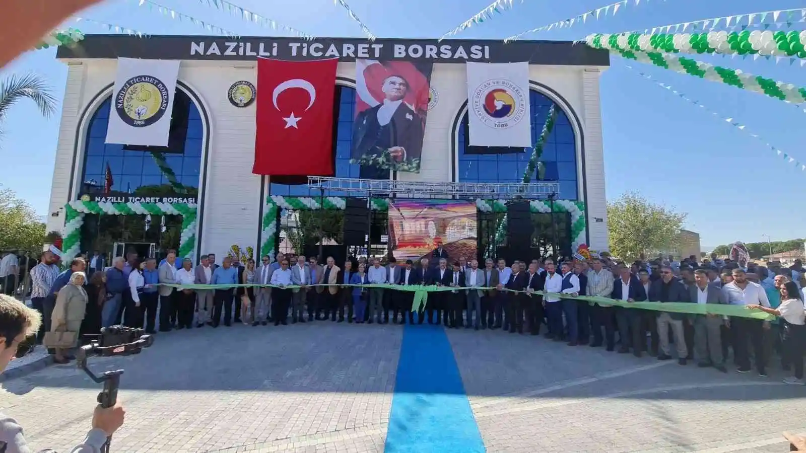 Nazilli, yeni Borsa binasına kavuştu