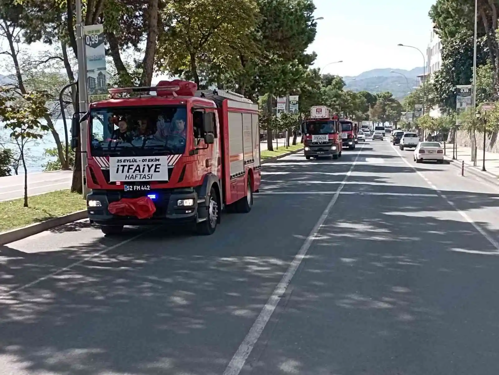 Ordu’da İtfaiye Haftası kutlandı
