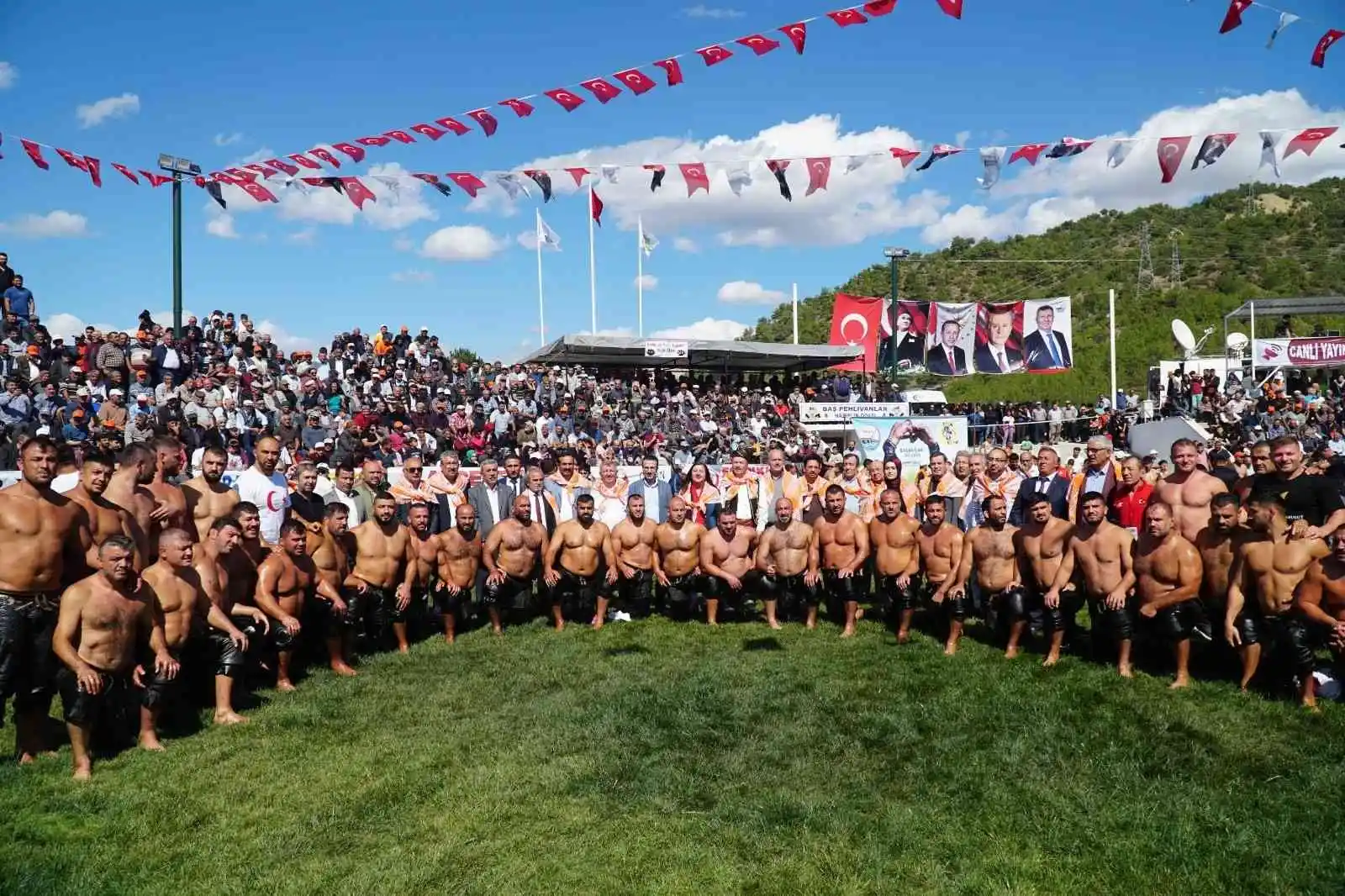 Osmancık Güreşleri’nde başpehlivan Mustafa Taş oldu