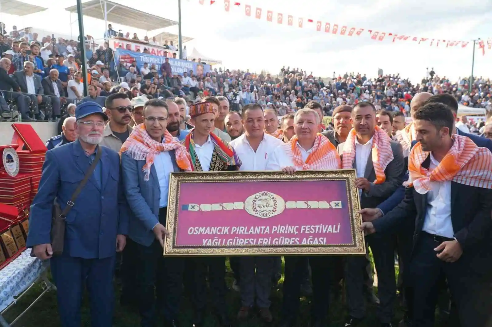 Osmancık Güreşleri’nde başpehlivan Mustafa Taş oldu