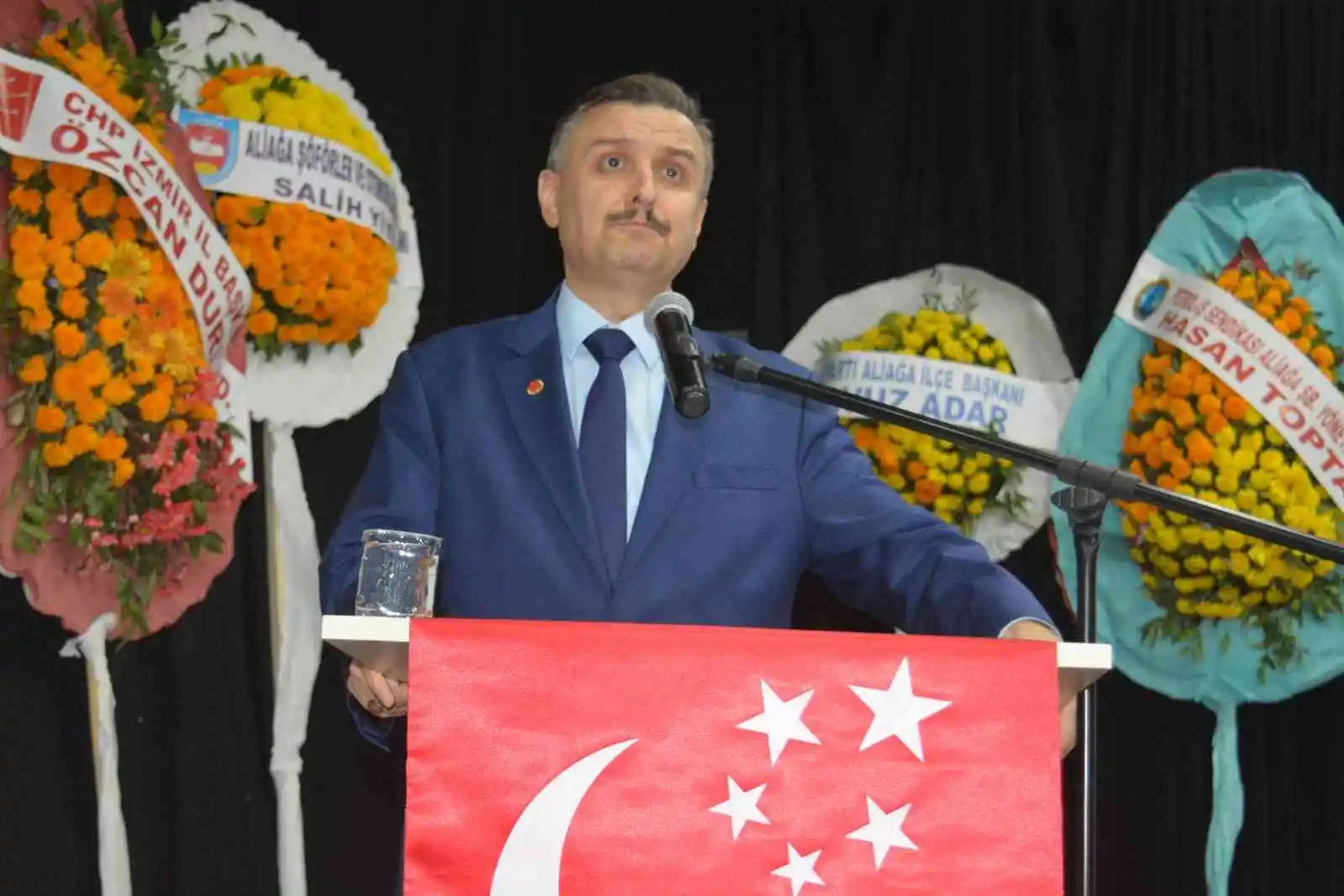 Saadet Partisi Aliağa İlçe Başkanlığına yeniden Mahmut Koç seçildi