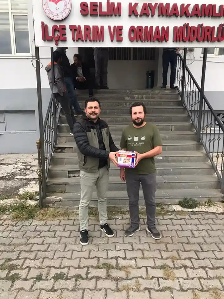 Yaralı Kerkenez Kars’ta tedavi altına alındı